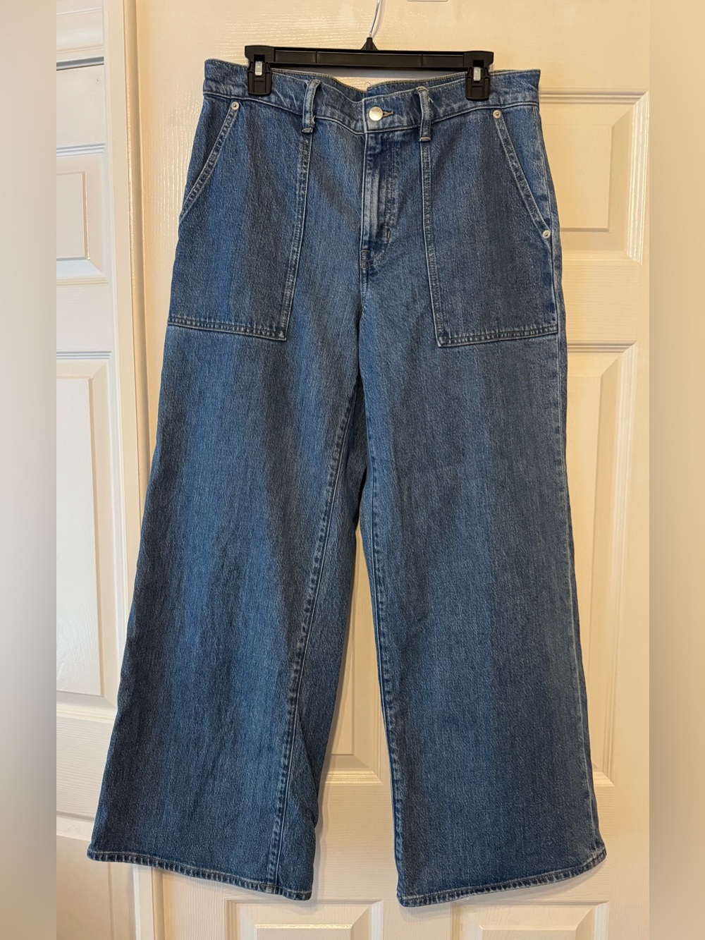 J.Crew Camp-Pocket Wide Leg Jean